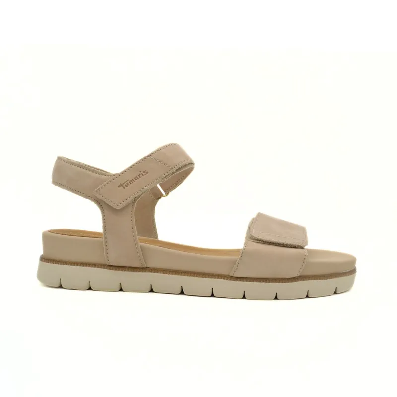 Tamaris COMFORT ΣΑΝΔΑΛΙΑ 8-88710-42 403 BEIGE NUBUK