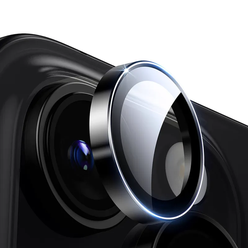 ESR Armorite Tempered Glass Camera Lens Black iPhone 16 Pro/16 Pro Max