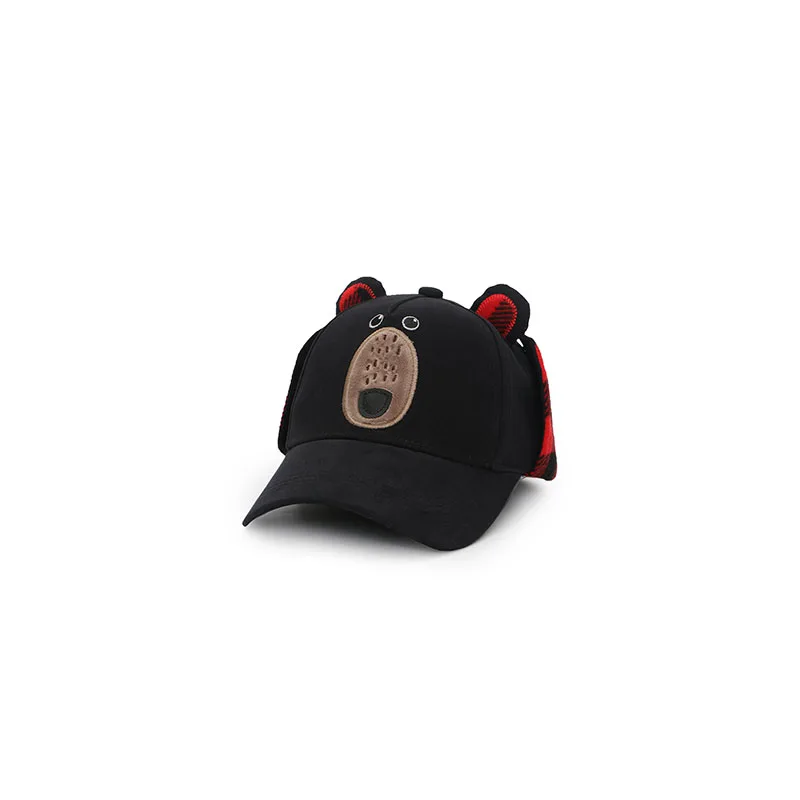 Τζόκεϋ Χειμωνιάτικο 2-4 Ετών Black Bear FlapJackKids FJKWC728M (Ύφασμα: Βαμβάκι 100%, Χρώμα: Μαύρο) - FlapJackKids - FJKWC728M