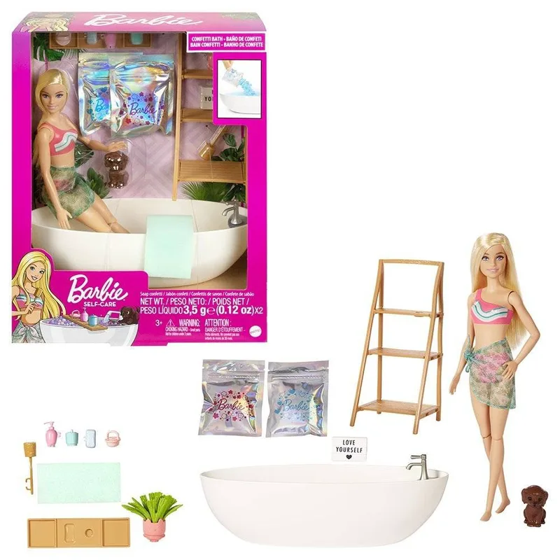 BARBIE WELLNESS- ΤΖΑΚΟΥΖΙ (HKT92) (ΔΩΡΟ ΛΑΜΠΑΔΑ)