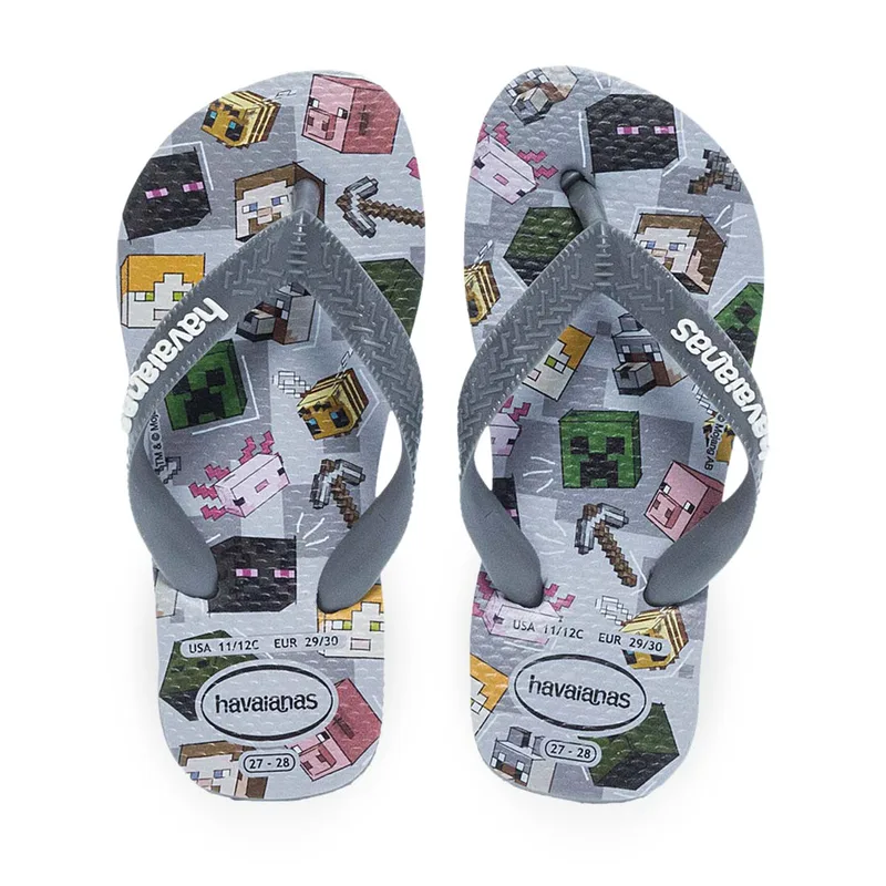 Παιδικές Σαγιονάρες Θαλάσσης Havaianas Minecraft 4145125 5178
