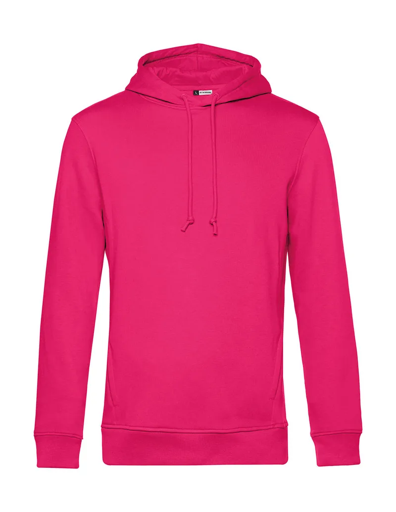 Organic Hoodie Φούτερ WU33B B & C Magenta Ροζ
