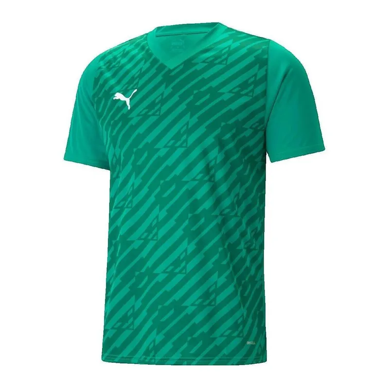 T-shirt με κοντά μανίκια Puma T-shirt Teamultimate ajusté vert