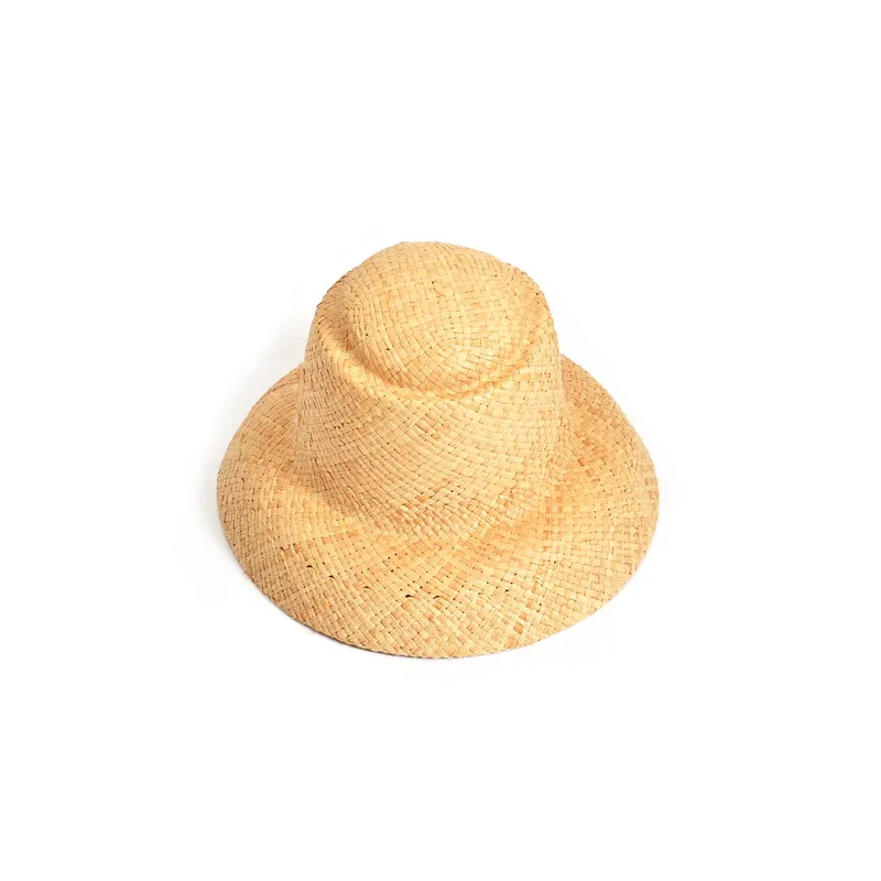 Ψάθινο καπέλο bucket