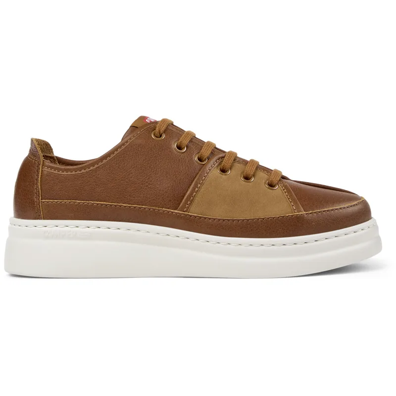 CAMPER Twins - Sneakers Για Γυναικεία - Καφέ, Μέγεθος 39, Smooth leather