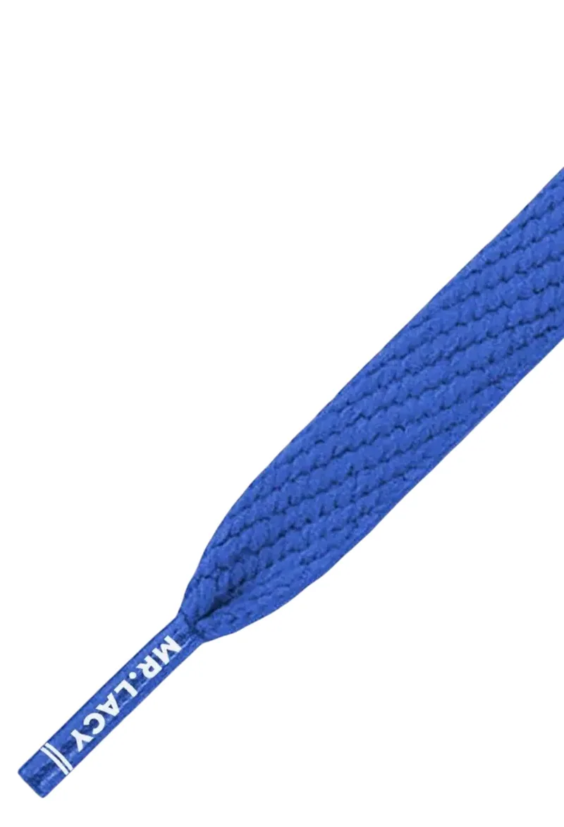 Κορδόνια Mr. Lacy Flatties Junior 110cmRoyalBlue 315724-RBlue Unisex Παιδικό