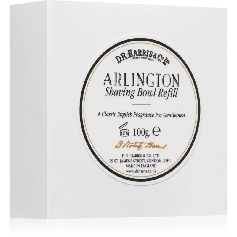 D.R. Harris Shawing Bowl Refill Σαπούνι ξυρίσματος ανταλλακτικό Arlington 100 γρ