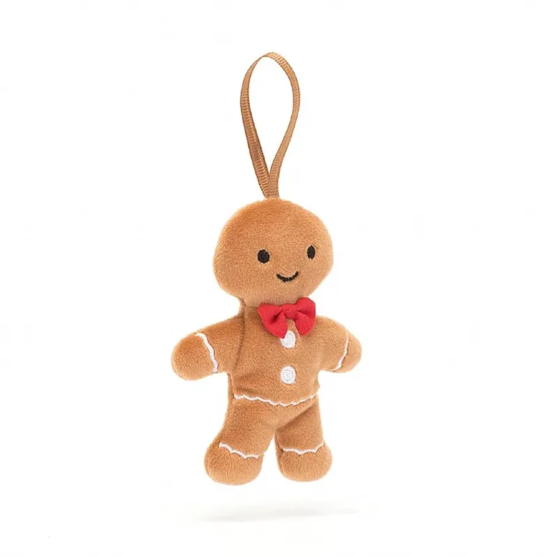 Λούτρινο Jellycat Festive Folly Gingerbread 10εκ Fred