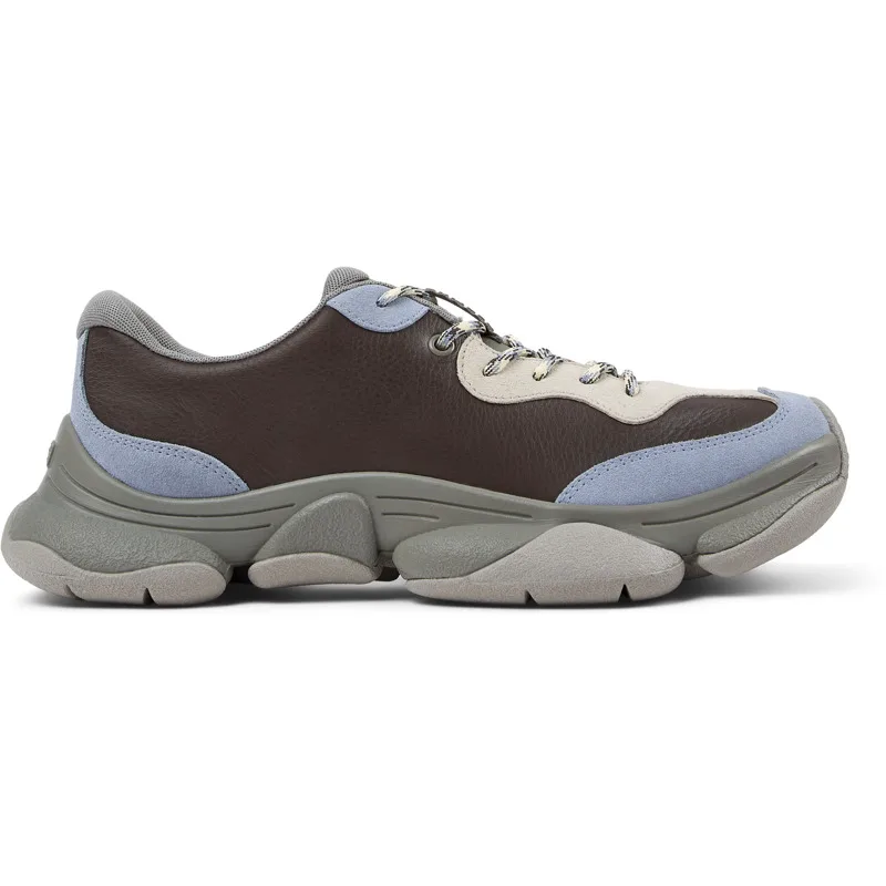 CAMPER Karst 2 - Casual παπούτσια Για Ανδρικα - Καφέ,Μπλε,Γκρι, Μέγεθος 39, Smooth leather