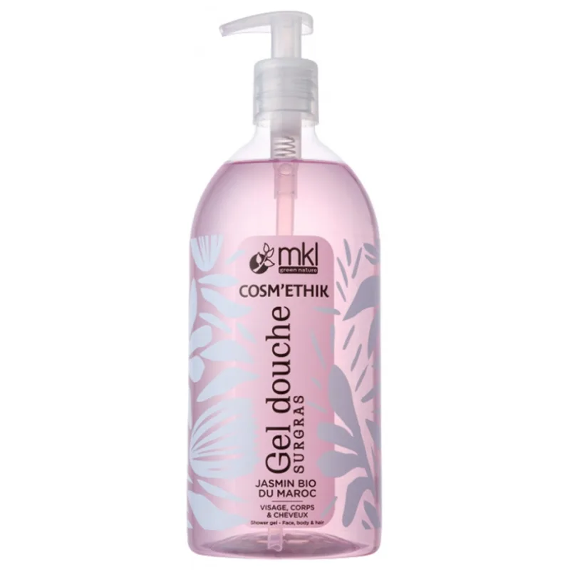 MKL Green Nature - Cosm'Ethik - Organic Moroccan Jasmine Surgras Shower Gel 1L