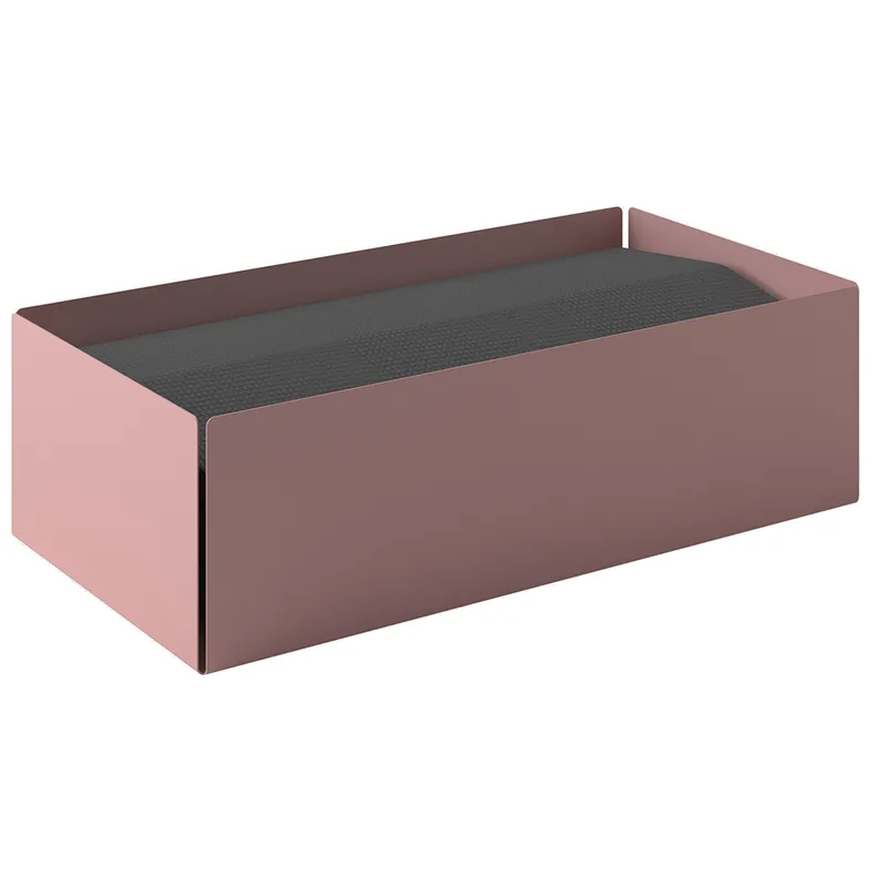 Θήκη Για Χαρτομάντηλα (25x7.5x13) Pam & Co 121-303 Matt Ροζ