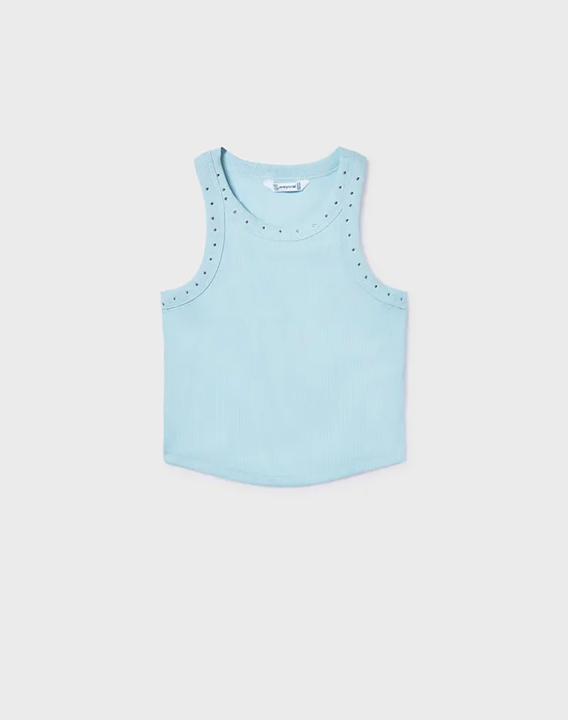 MAYORAL ΜΠΛΟΥΖΑ ΤΙΡΑΝΤΕΣ ΚΑΝΑΛΕ 06013-023 LightBlue