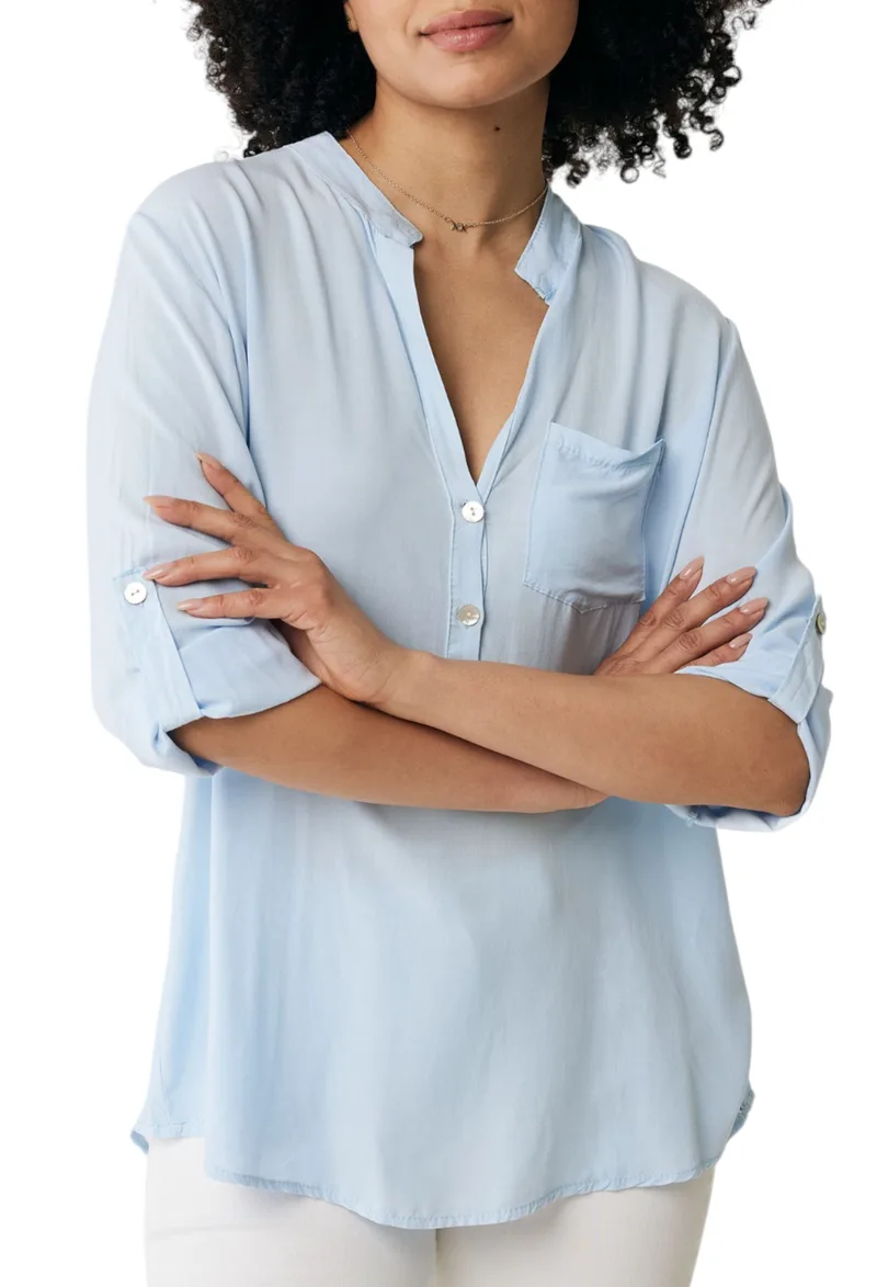 Τουνίκ Mexx Blouse DF0435033W-Sky Blue Γυναικείο