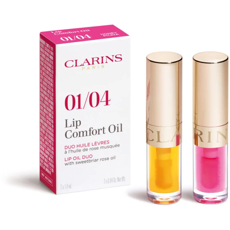 Clarins Lip Comfort Oil Duo σετ δώρου για τα χείλη