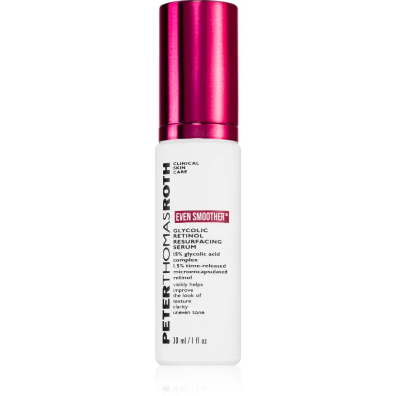 Peter Thomas Roth EVEN SMOOTHER™ Glycolic Retinol Resurfacing Serum εντατικός ορός με λειαντικό αποτέλεσμα 30 ml
