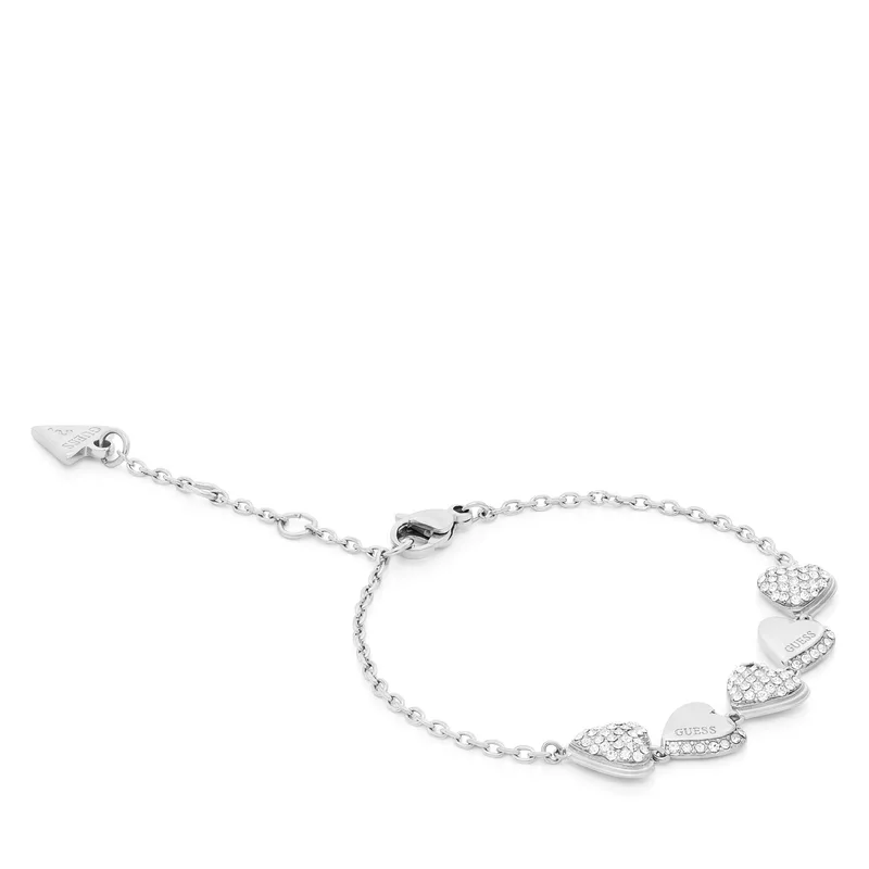 Βραχιόλι Guess JUBB06 071JW Ασημί