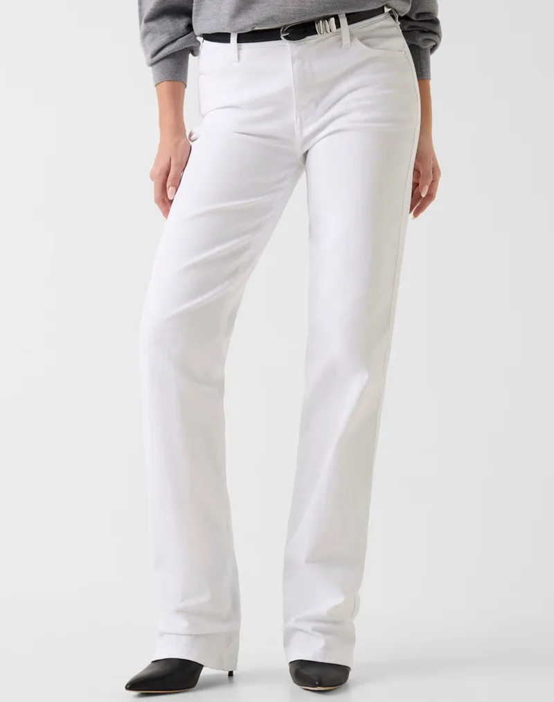 GUESS SEXY STRAIGHT ΠΑΝΤΕΛΟΝΙ ΓΥΝΑΙΚΕΙΟ W6GA15D0705-PLYC White