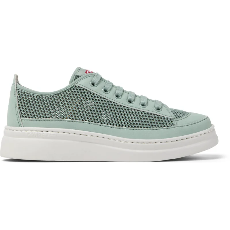CAMPER Runner - Sneakers Για Γυναικεία - Πράσινο, Μέγεθος , Cotton fabric/Smooth leather