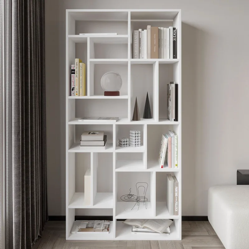 Βιβλιοθήκη Nicola - White 382Nrc1322 (90x180x30)