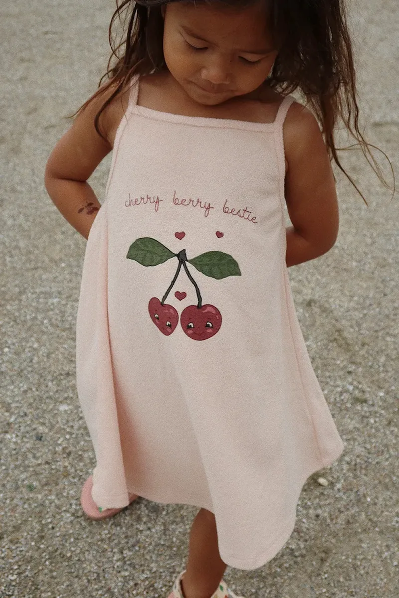 Konges Sløjd φόρεμα βαμβακερό ITTY STRAP DRESS GOTS - EXCLUSIVE