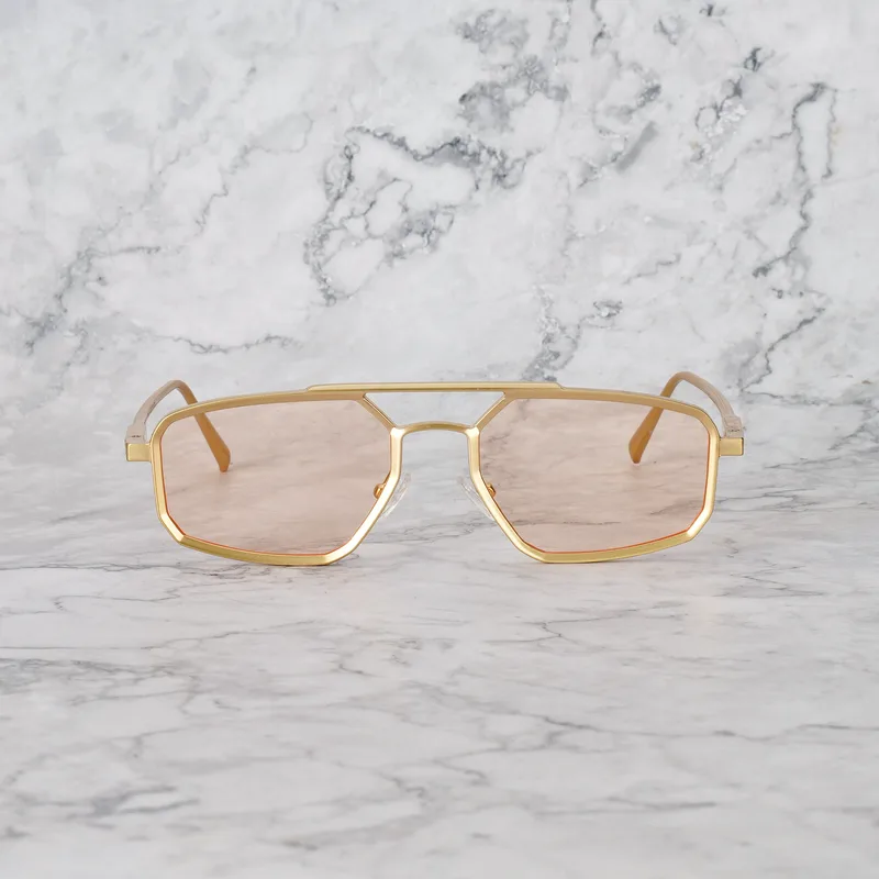 PABLO 6EP4M - PABLO - MATT GOLD - PEACH Sunglasses | Matt Χρυσό - Peach | Matt Χρυσό - Peach Shades | Explicit Poets Sunglasses