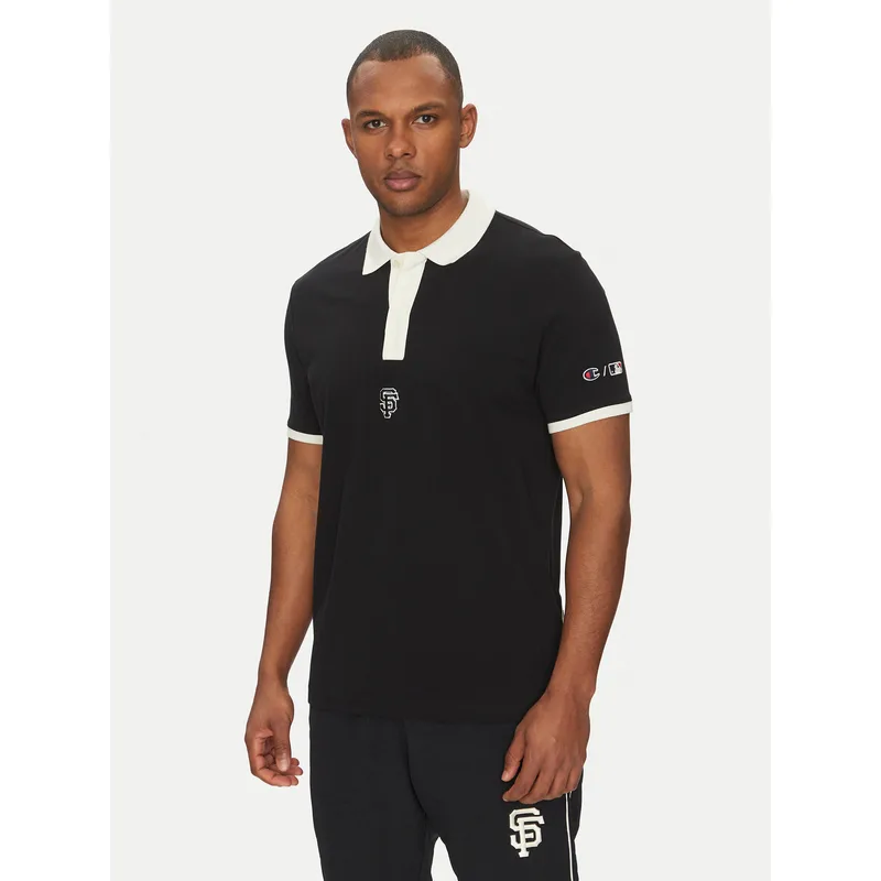 Champion Polo 221044 Μαύρο Regular Fit
