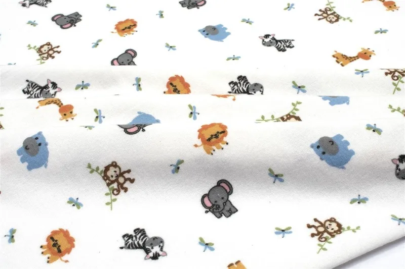 Πάνα Φανελένια Dimcol Zoo 29 80X80 White