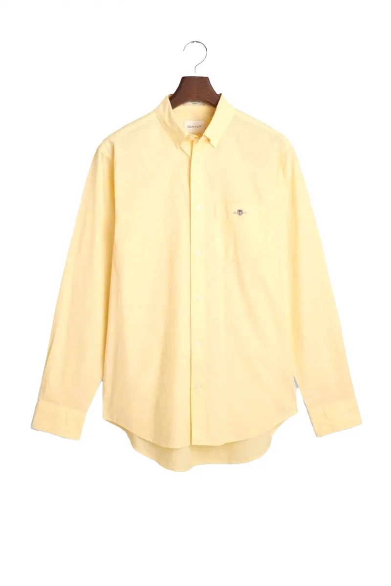 GANT ΠΟΥΚΑΜΙΣΟ ΜΜ 713 LIGHT YELLOW CLASSICPOPLIN ΚΙΤΡΙΝΟ