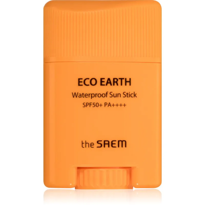 The Saem Eco Earth Waterproof αδιάβροχη αντηλιακή κρέμα για το πρόσωπο σε στικ SPF 50+ 17 γρ