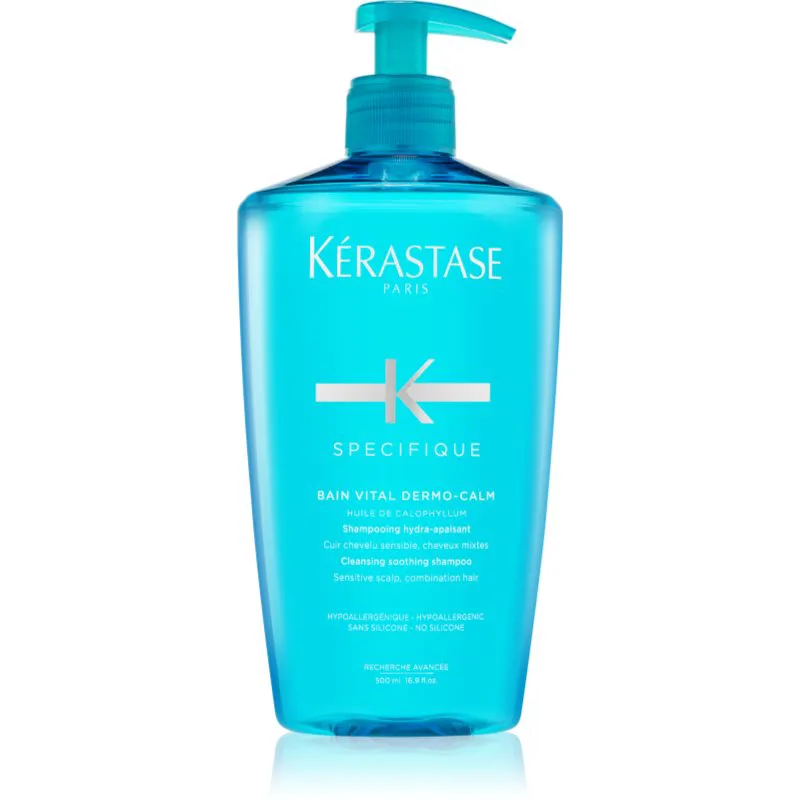 Kérastase Specifique Bain Vital Dermo-Calm καταπραϋντικό σαμπουάν για ευαίσθητο δέρμα της κεφαλής 500 μλ
