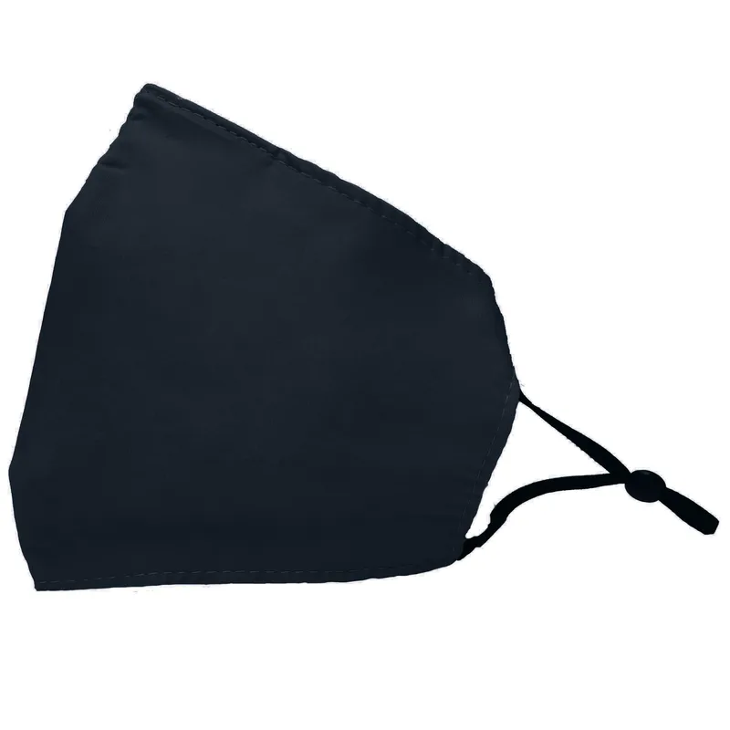 Classic C Mask Υφασμάτινη Ρυθμιζόμενη Μάσκα Πολλαπλών Χρήσεων 1 Τεμάχιο - Μαύρο