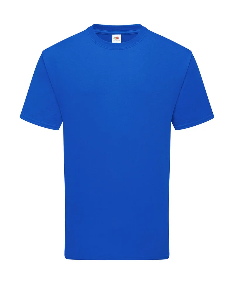 Pure Cotton T-Shirt Fruit of the Loom 061362 Royal Blue