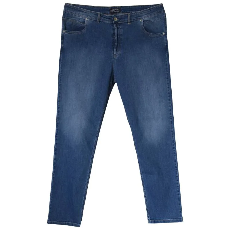 Jean ελαστικό μεσαίου καβάλου "MarvinA6" TRIAL regular fit - Denim