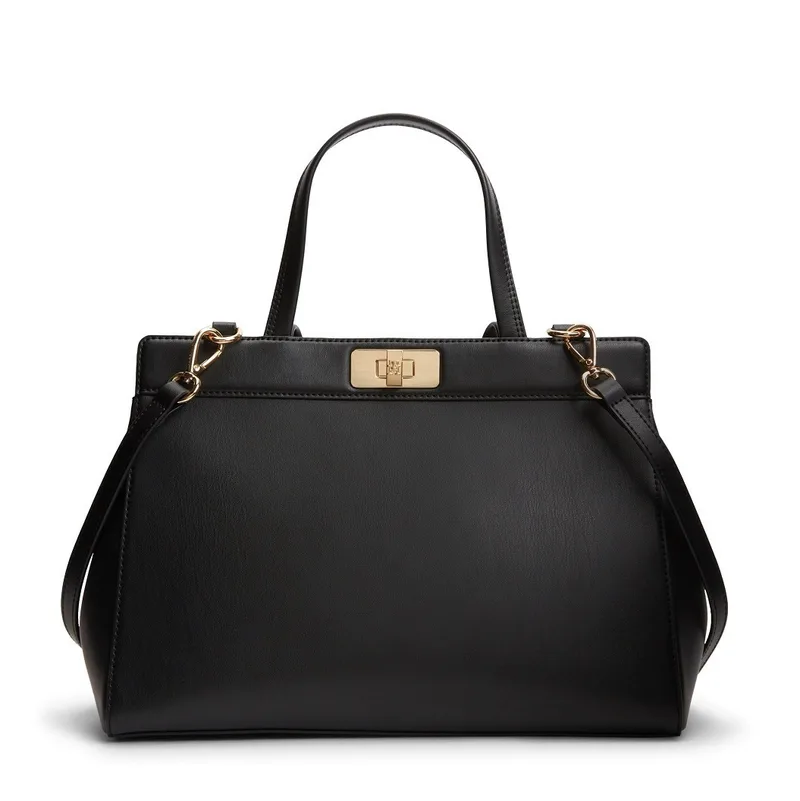 Γυναικεία TH Modern Satchel Τσάντα Μαύρη Tommy Hilfiger AW0AW18729-BDS