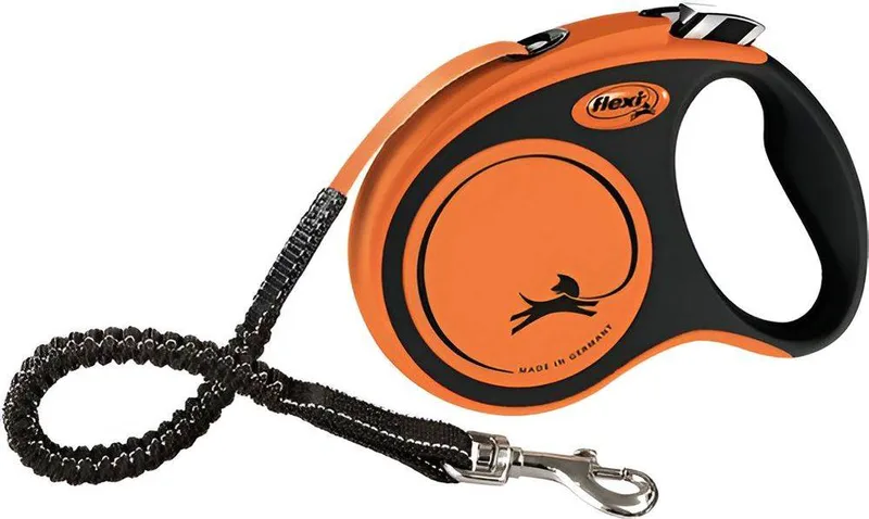 ΟΔΗΓΟΣ FLEXI XTREME TAPE LEAD ΠΟΡΤΟΚΑΛΙ LARGE 5M 65KG