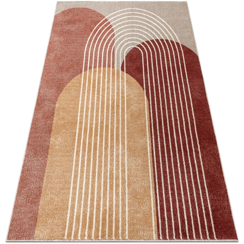 Χαλιά Rugsx Μοκέτα FUSION 0810 μπεζ / τερρακό 240x330 cm