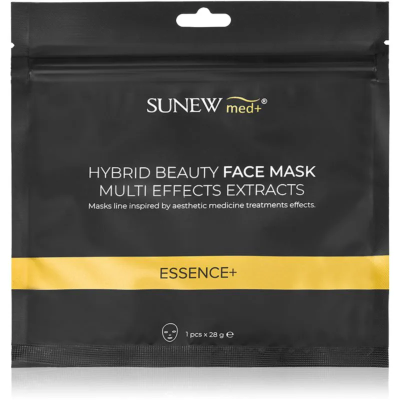 SUNEWMED+ ESSENCE+ Face Sheet Mask with Peptides and Snail Mucin υφασμάτινη μάσκα ενυδάτωσης με πεπτίδια 1 τμχ