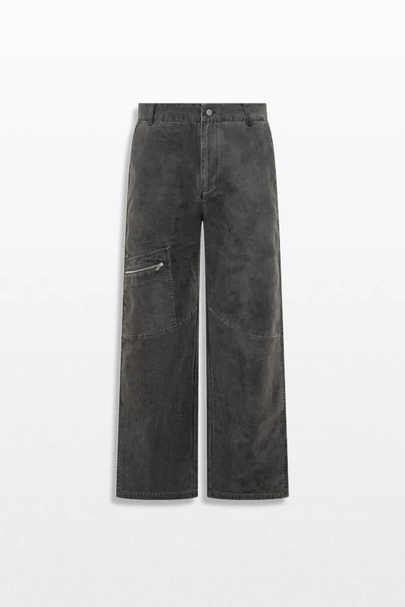 REPRESENT Ανδρικό Μαύρο Cotton Workwear Pant