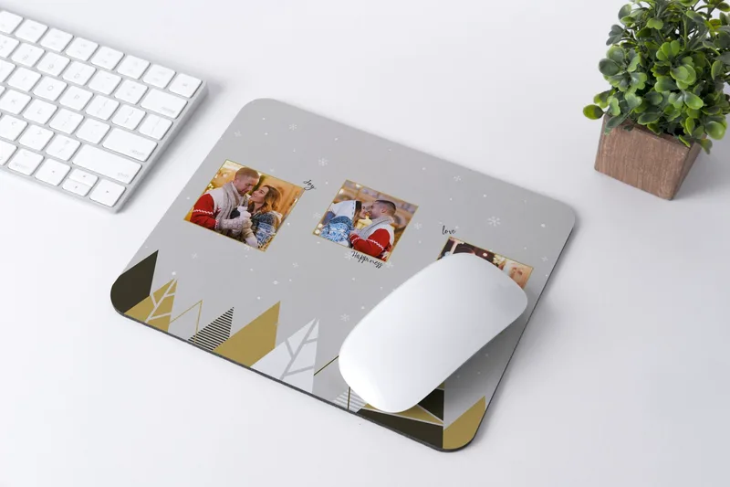 Χριστουγεννιάτικο mousepad - Σπιτάκια