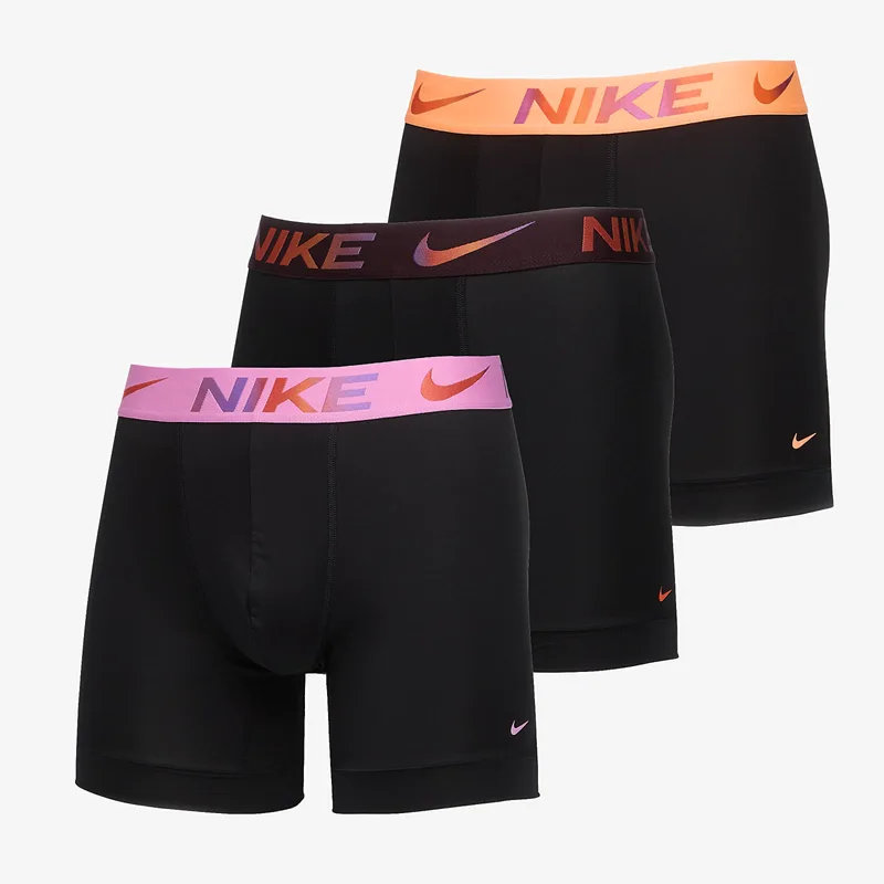 Μπόξερς Nike Boxer Brief 3-Pack Black XXL