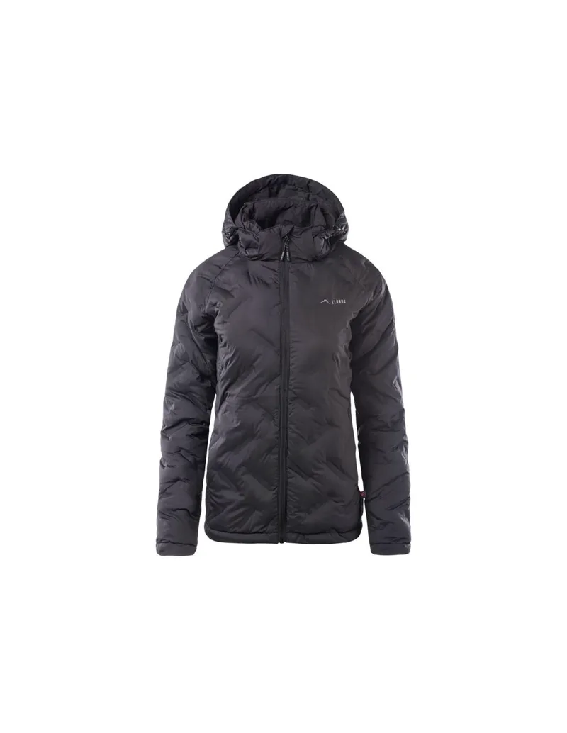 Elbrus Ally 92800439234 Κοντό Γυναικείο Puffer Μπουφάν για Χειμώνα Μαύρο