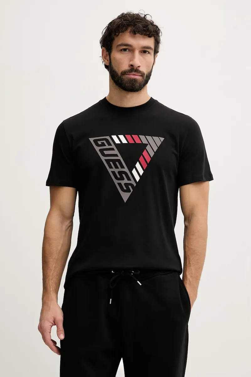 Guess T-shirt Ανδρικό βαμβακερό FOLCO