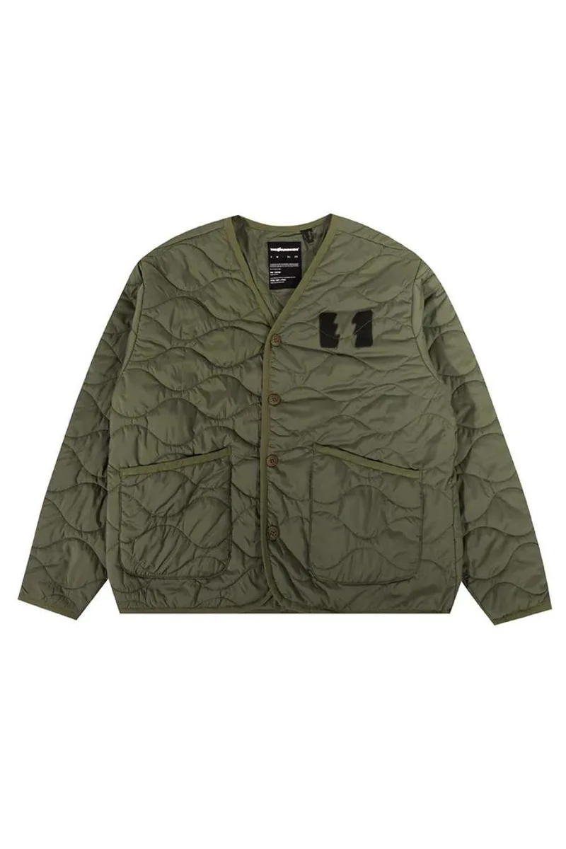THE HUNDREDS Μπουφάν Teenager Liner Jacket - Χακί-T24F203009-KHAKI