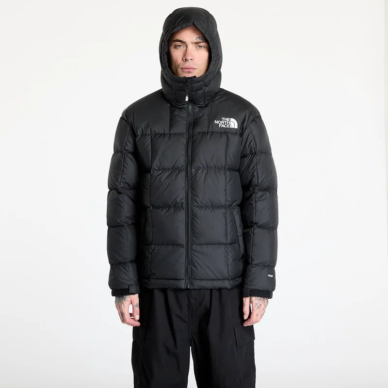 Φουσκωτό μπουφάν The North Face Lhotse Hooded Jacket TNF Black S