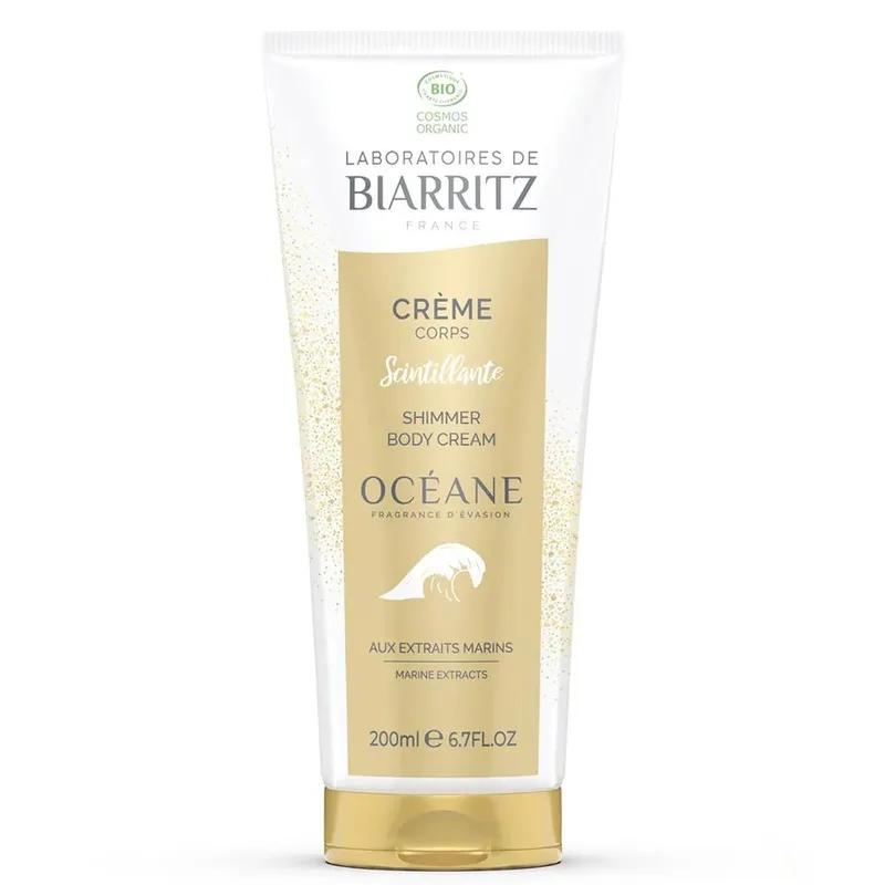 Laboratoires De Biarritz Océane Organic Sparkling Body Cream 200ml