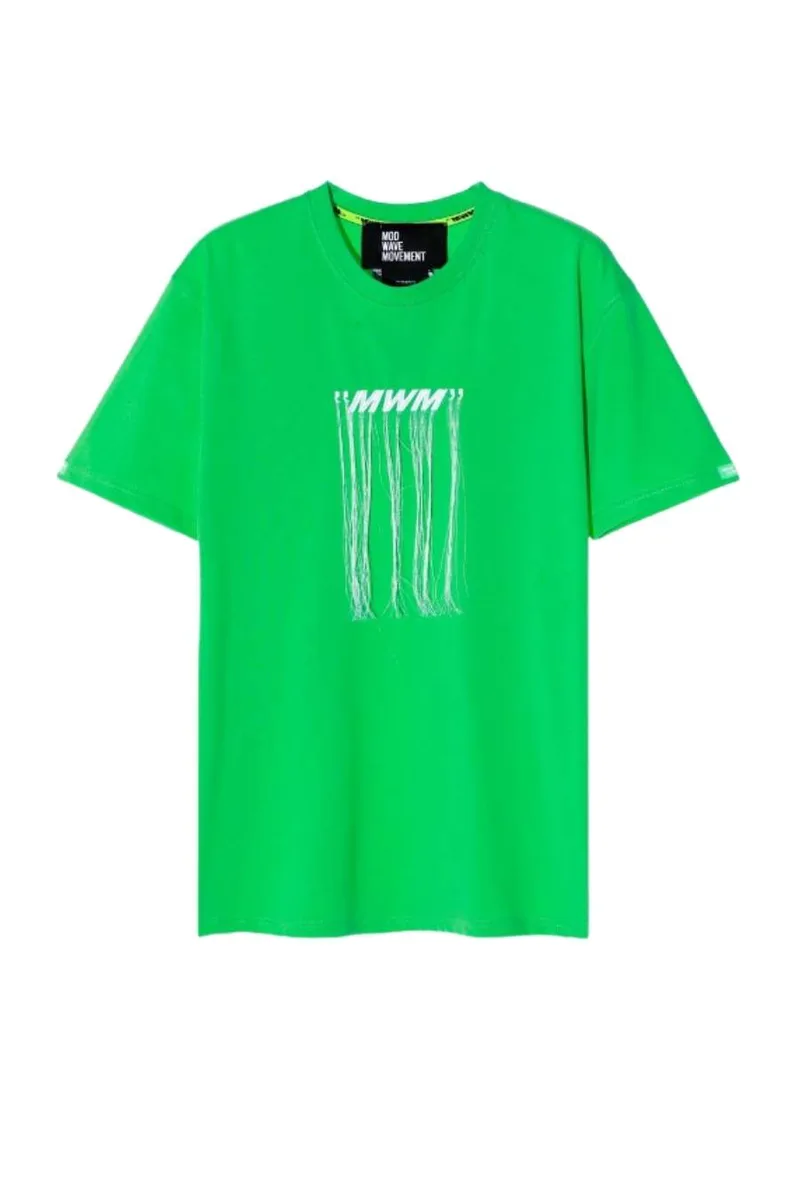 MOD WAVE MOVEMENT T Shirt WINGS CAPSULE 015 - Πράσινο-MW072020439-GREEN