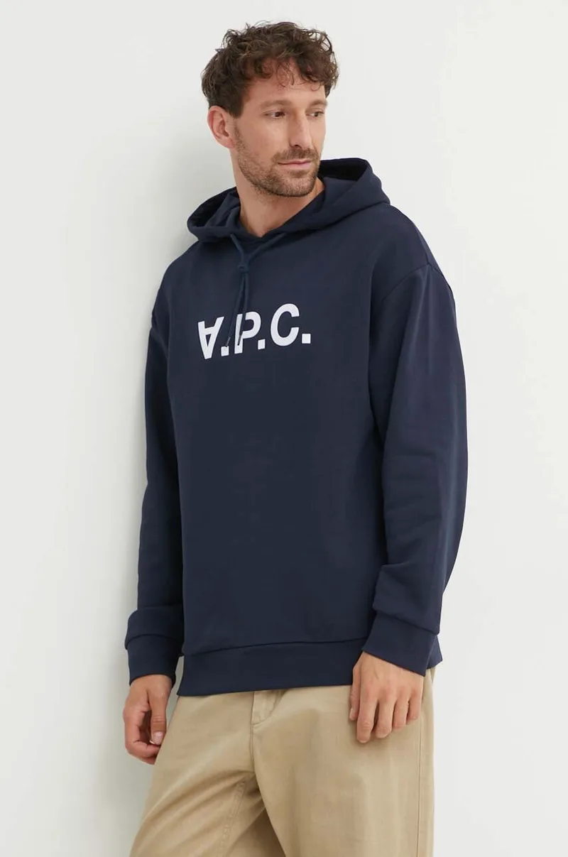 Βαμβακερή μπλούζα A.P.C.