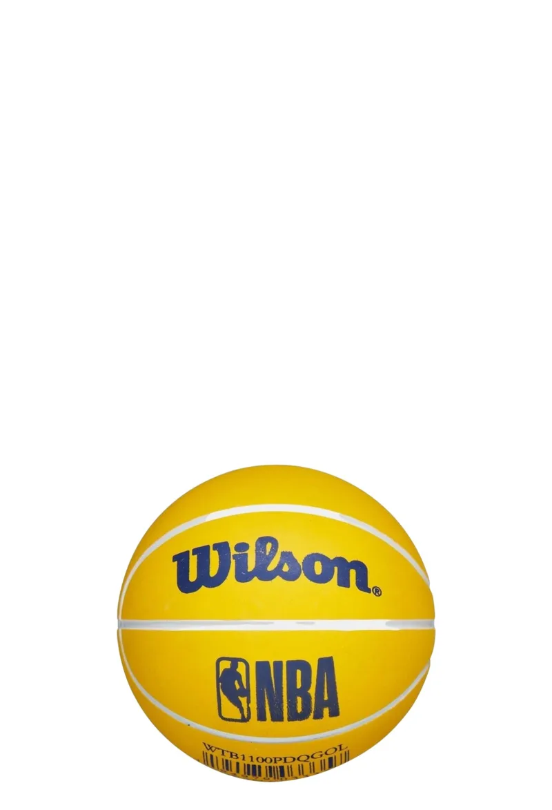 Μπάλα Μπάσκετ Wilson Μini Μπάλα NBA Dribbler Bskt Gs Warriors WTB1100PDQGOL-00