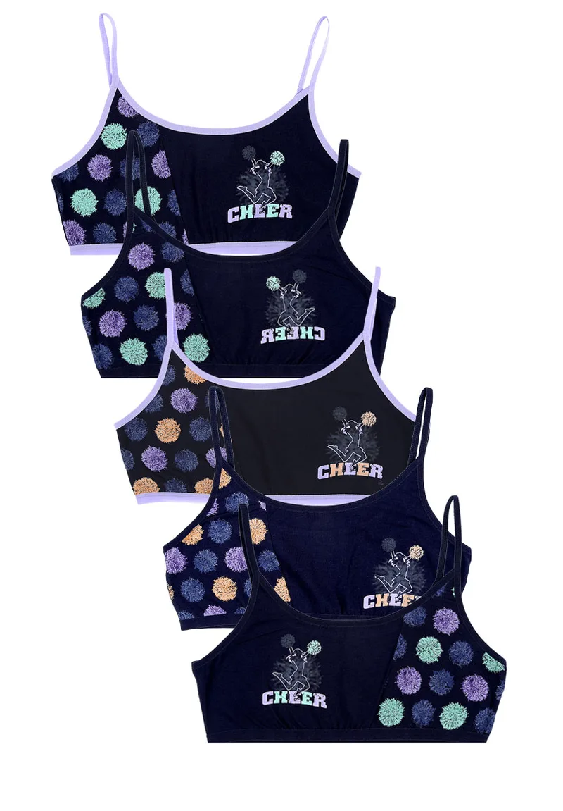 Μπουστάκια εφηβικά χωρίς ενίσχυση Cheer Up 5 τεμ. 5971461FPC