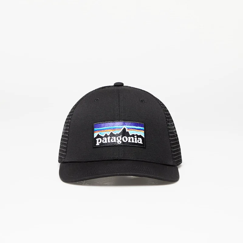 Cap Patagonia P6 Logo Trucker Hat Black Universal